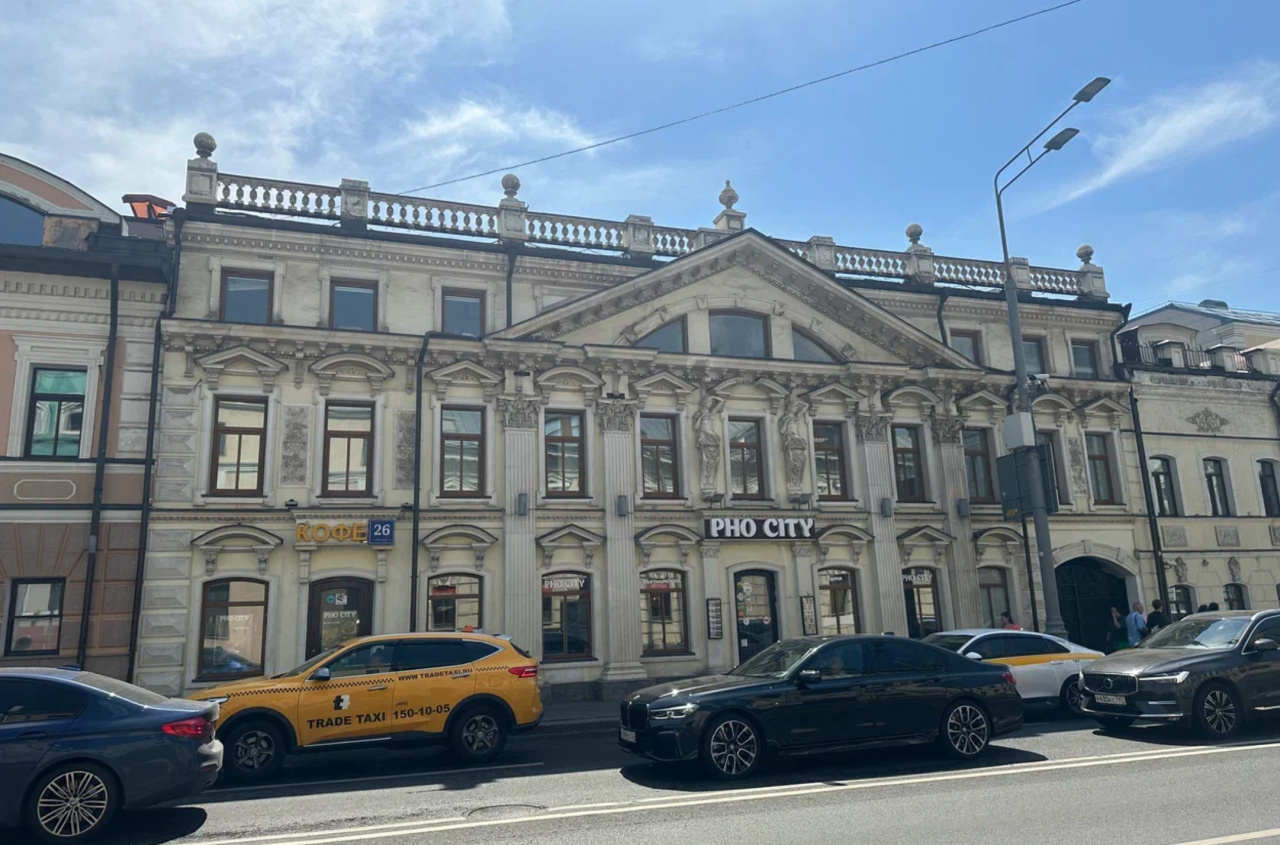 фасад дома, здание по адресу г Москва, ул Николоямская, д 28/60 
